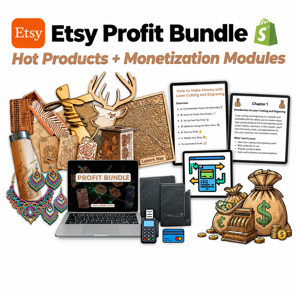Make-and-Sell Bundle: Top Projects + How-To Modules