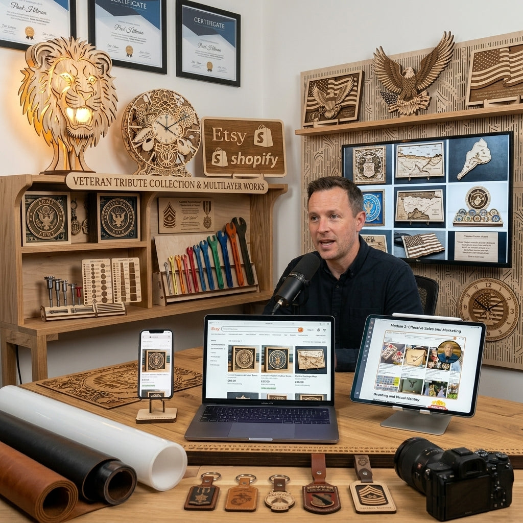 LaserArtWorks® Laser Cutting & Engraving: Step-by-Step Courses